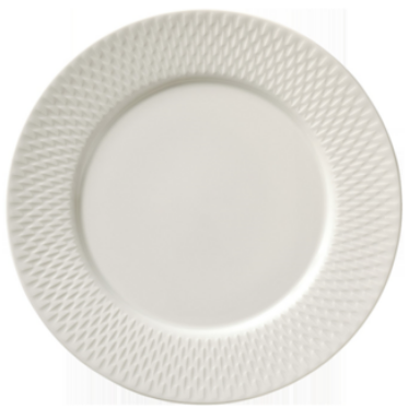 Teller flach Nordic schwarz